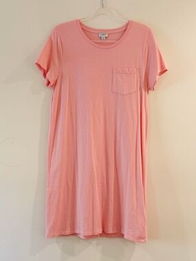 J. Crew Short Sleeve Pocket T-Shirt Dress